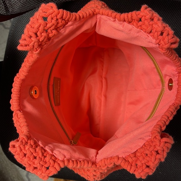 Beautiful Nanette Lenore Macramé Purse/Tote Hand Bag - Picture 5 of 8